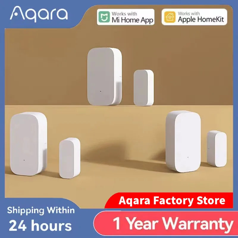 Capteur d'Ouverture Zigbee Aqara MCCGQ11LM - Porte & Fenetre - 2 ans - HomeKit & Mi Home