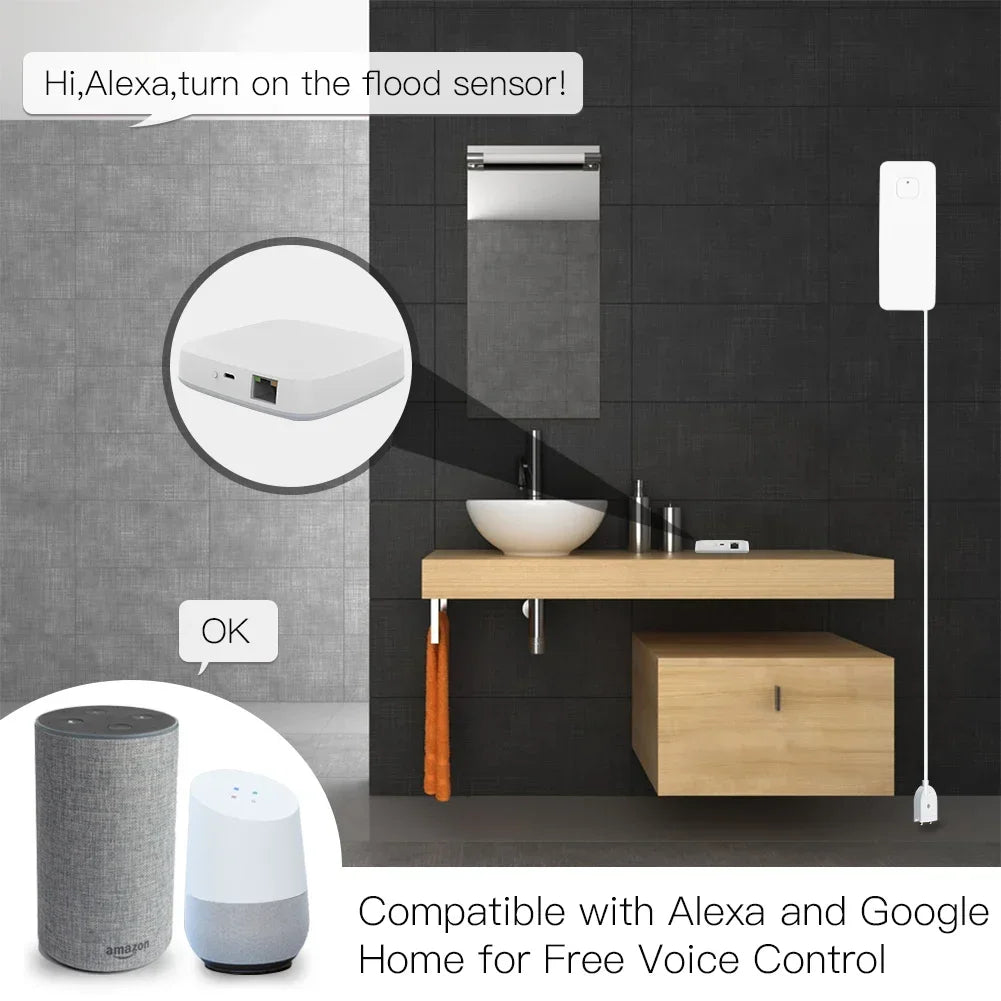 Passerelle Zigbee 3.0 MOES ZW-HUB - Hub WiFi Tuya Smart Life - 50 Appareils - Alexa & Google