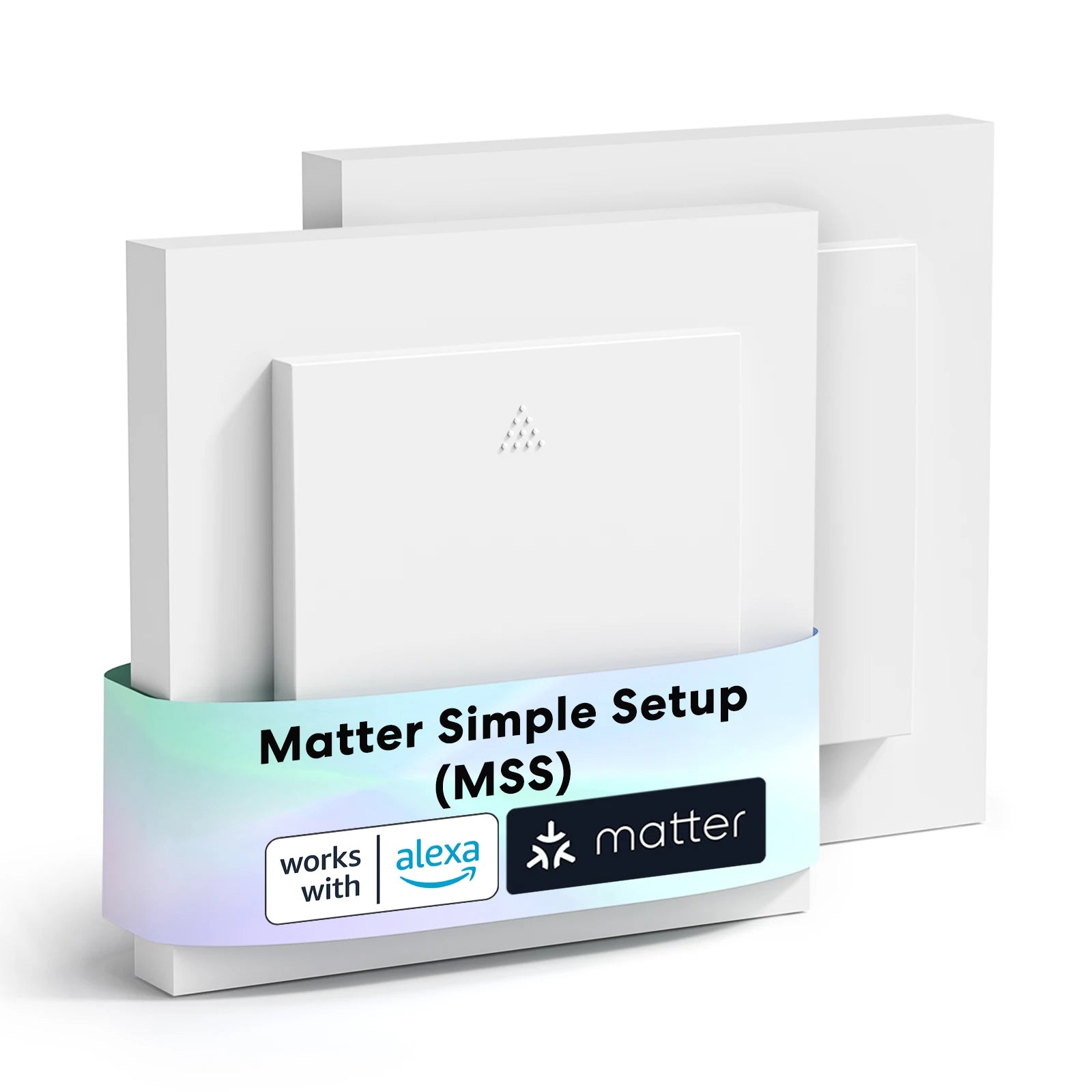 Interrupteur Volet Roulant Matter Meross MRS105 - WiFi - Calibration Auto - HomeKit & Alexa - Neutre