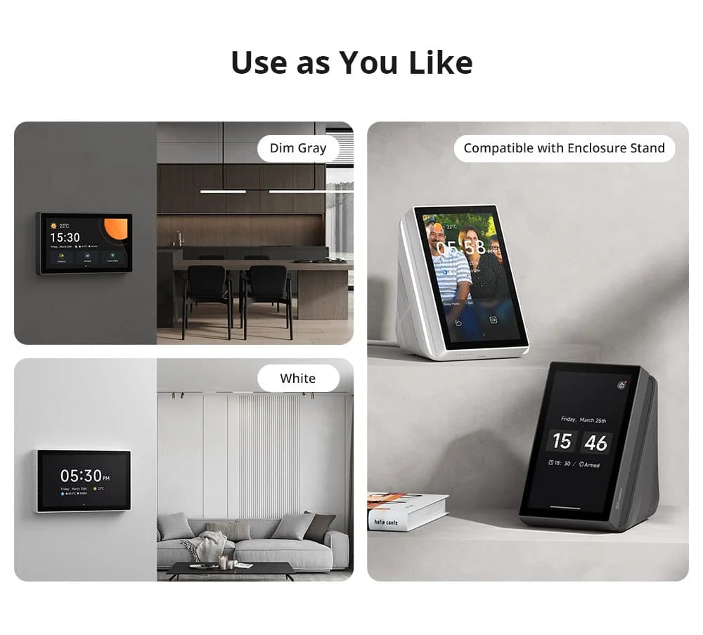 SONOFF NSPanel Pro 120 - Panneau Tactile 4,7" - Hub Zigbee & Matter Intégré - Home Assistant