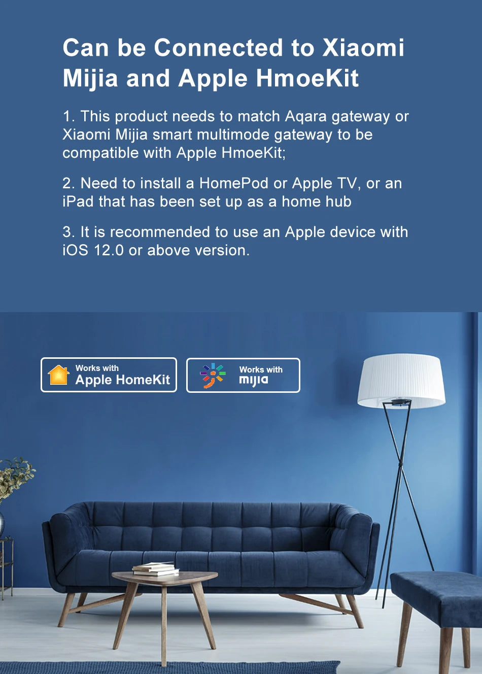 Interrupteur Mural Sans Fil Aqara D1 | Commande Zigbee 3.0 | Apple HomeKit & Mi Home