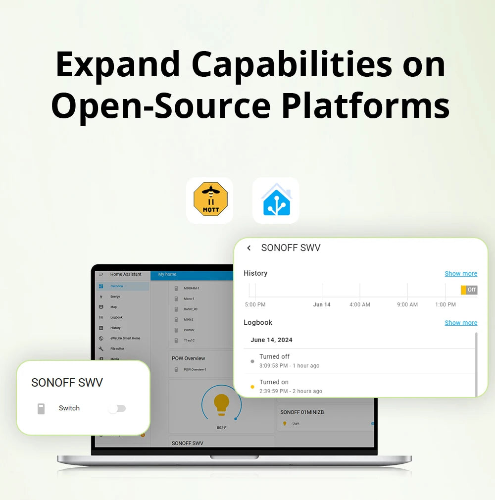Vanne d'Arrosage Zigbee SONOFF SWV | Irrigation Auto | IP55 | Home Assistant