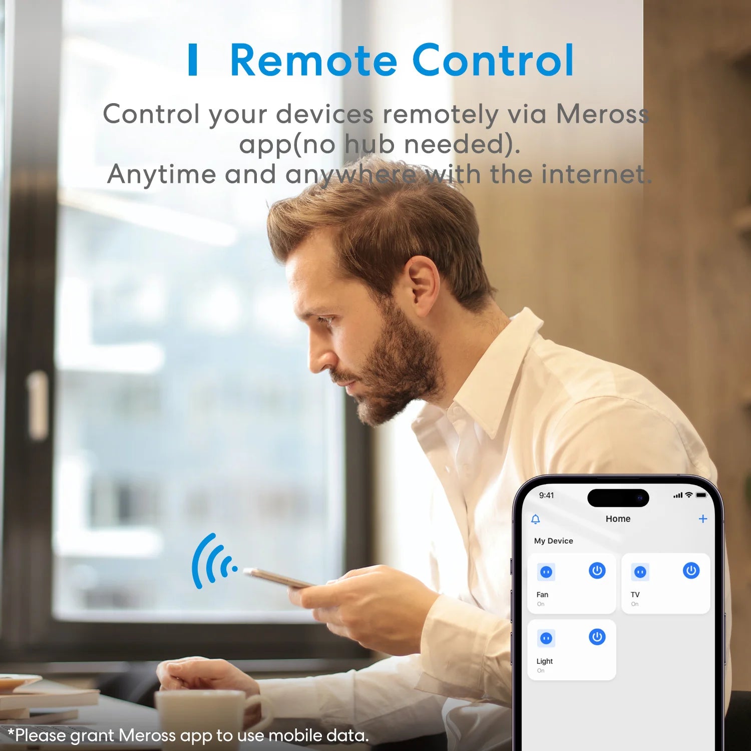 Prise Connectée WiFi Meross MSS210P - 16A - Suivi Énergie - HomeKit & Alexa - Sans Hub