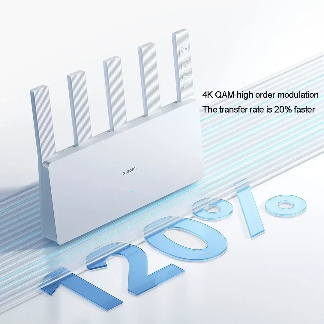 Routeur Xiaomi BE5000 WiFi 7 - Mesh Dual-Band - 5011 Mbps - Port 2.5G