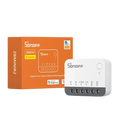 Micro-Module Zigbee SONOFF ZBMINIR2 - Avec Neutre - 10A - Répéteur Zigbee - Va-et-vient
