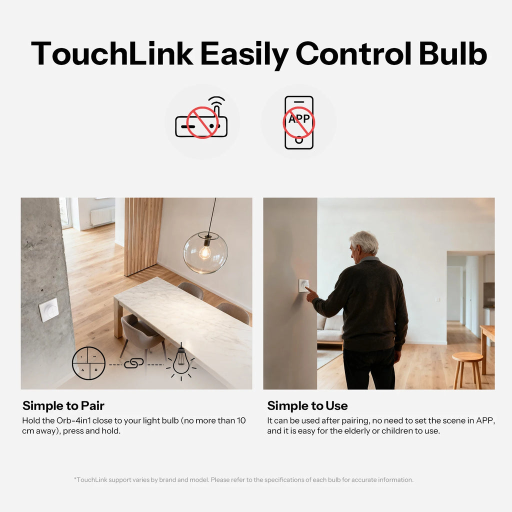 Bouton Scene Zigbee SONOFF Orb SNZB-01M - 4 Boutons - 16 Actions - Double Protocole - 4 ans