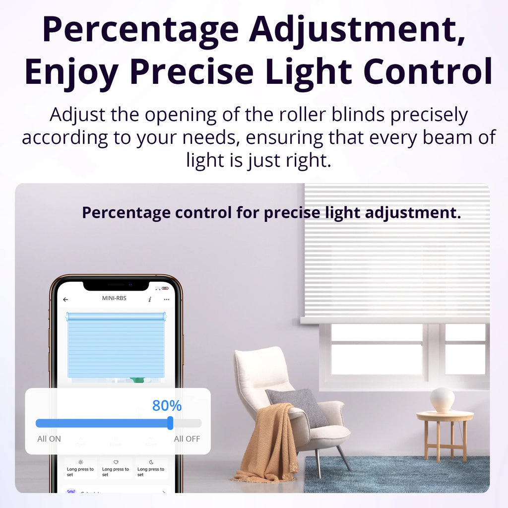 Module Volet Roulant Matter SONOFF MINI-RBS - WiFi - Controle % - Calibration Auto - HomeKit & Alexa