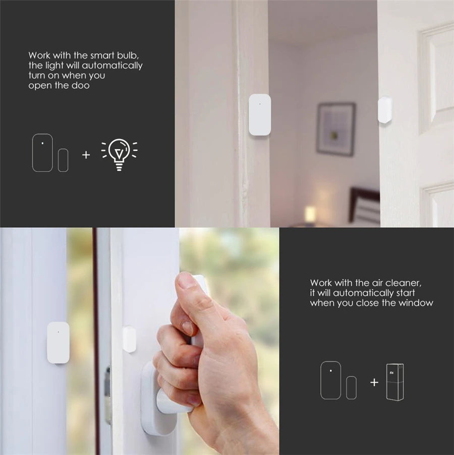Capteur d'Ouverture Zigbee Aqara MCCGQ11LM - Porte & Fenetre - 2 ans - HomeKit & Mi Home