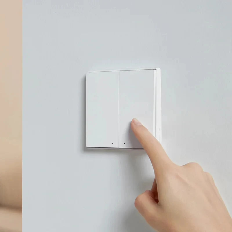 Interrupteur Mural Sans Fil Aqara D1 | Commande Zigbee 3.0 | Apple HomeKit & Mi Home