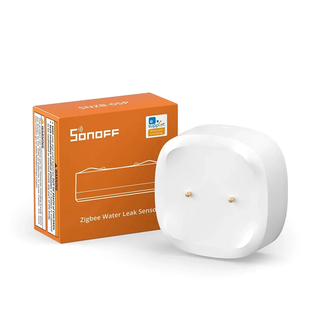 Détecteur de Fuite d'Eau Zigbee SONOFF SNZB-05P - IP67 - Détection 0,5 mm - Câble 2 m