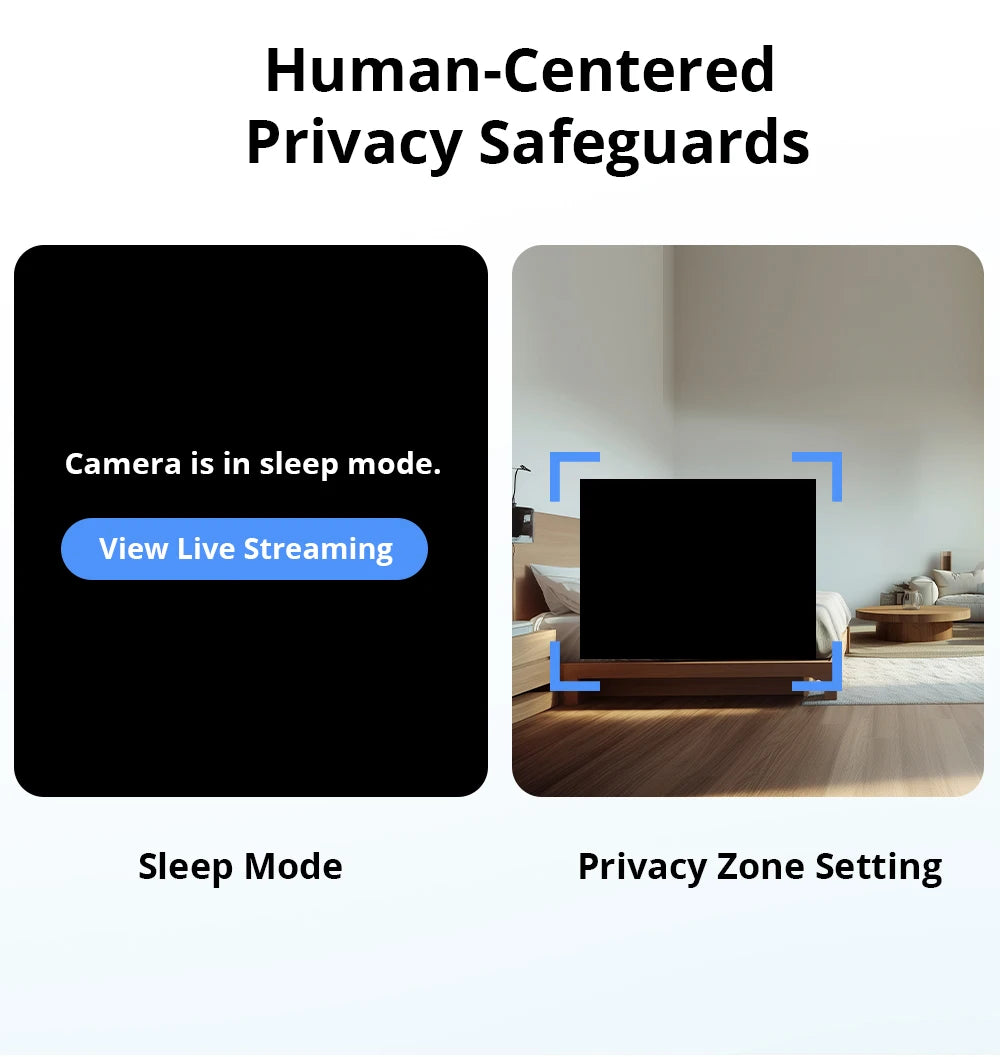 Camera Interieure WiFi SONOFF CAM Slim Gen2 - 1080P - Detection IA Humaine - Vision Nocturne - RTSP