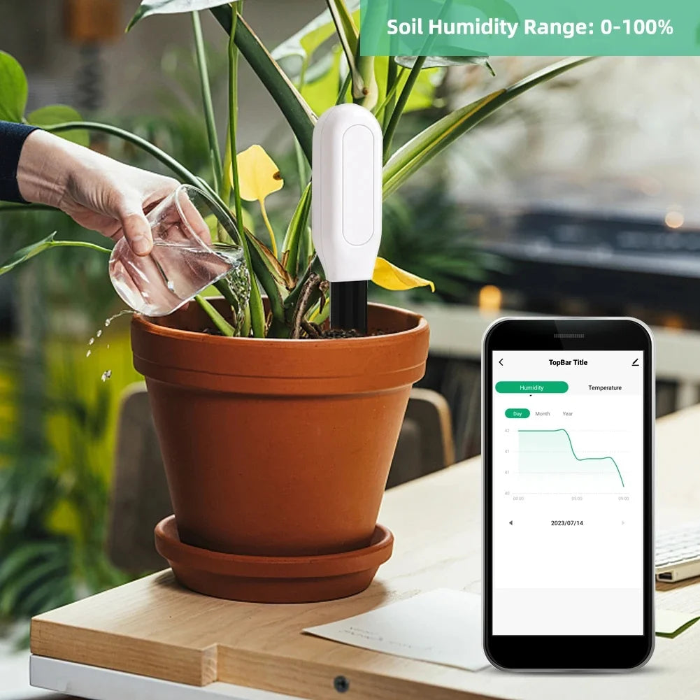 Capteur Sol Zigbee SGS01 - Humidité & Température Terre - Tuya & Home Assistant