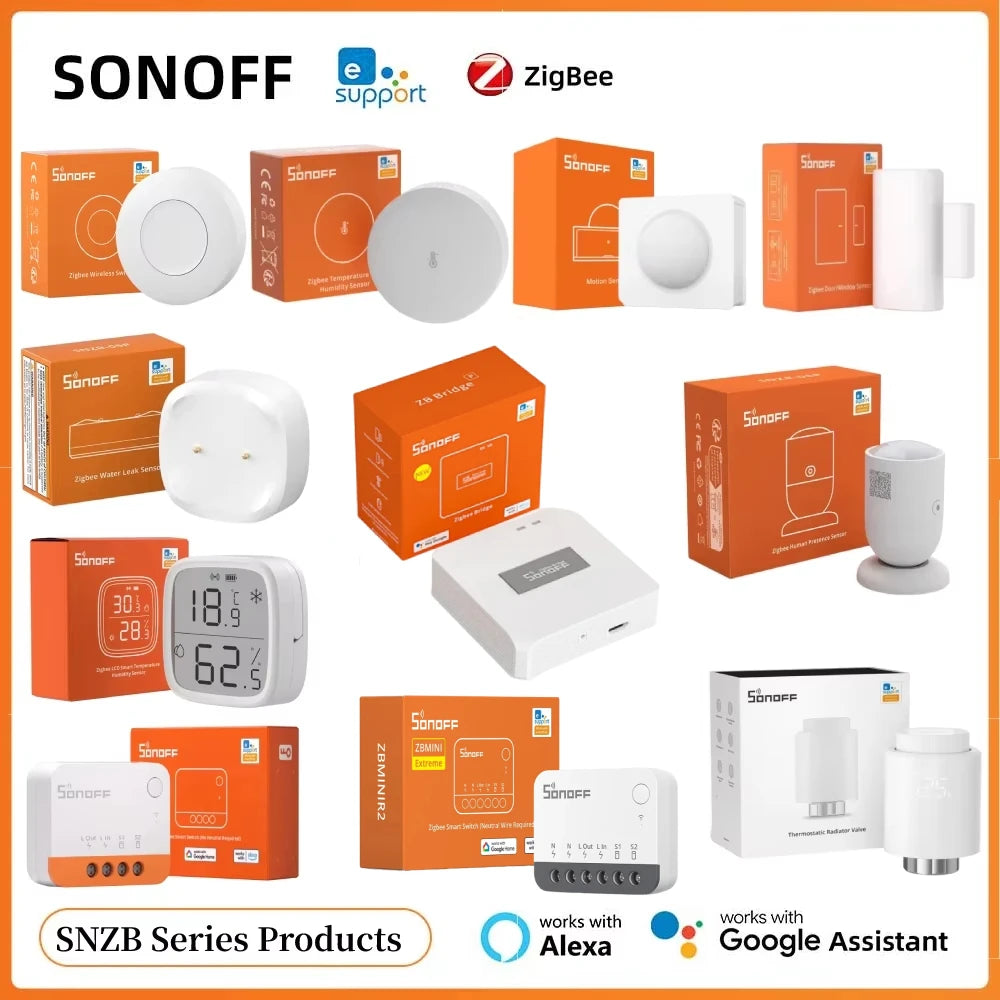 Détecteur de Mouvement Zigbee SONOFF SNZB-03P - PIR 110° - Capteur Luminosité - 3 ans