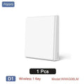 Interrupteur Mural Sans Fil Aqara D1 | Commande Zigbee 3.0 | Apple HomeKit & Mi Home