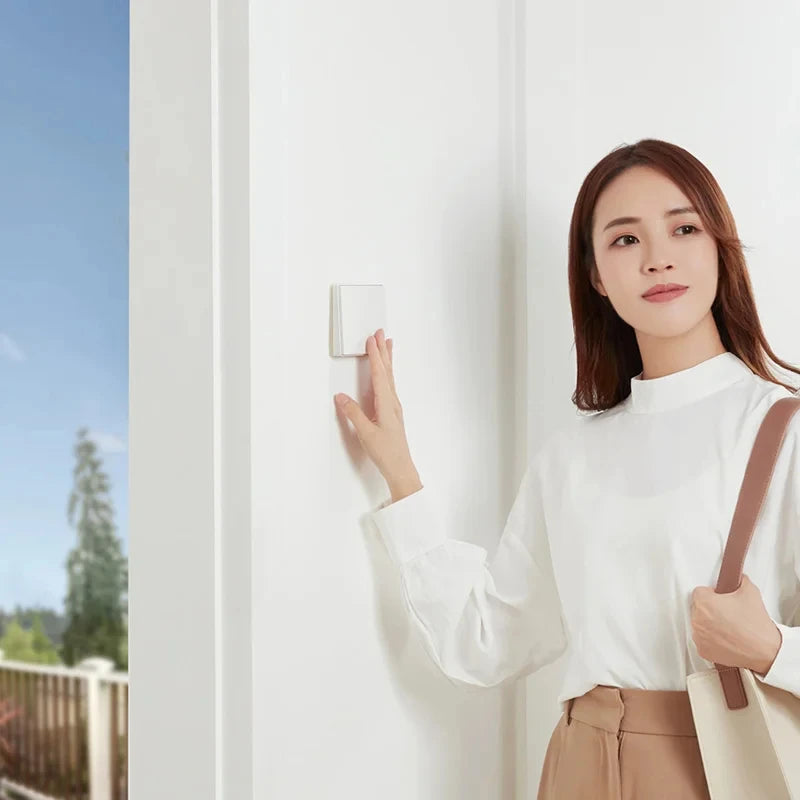 Interrupteur Mural Sans Fil Aqara D1 | Commande Zigbee 3.0 | Apple HomeKit & Mi Home