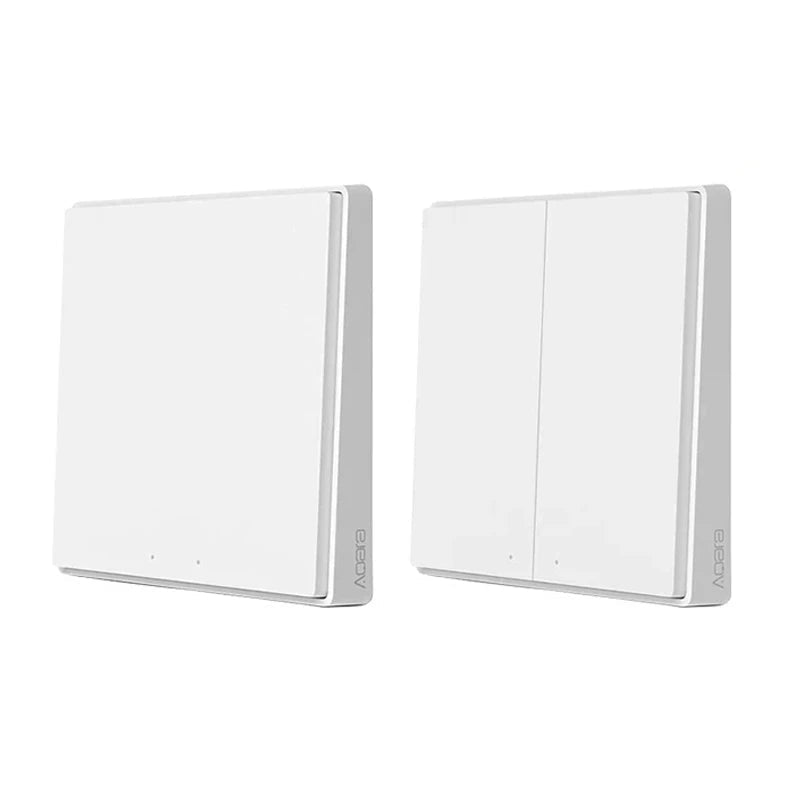 Interrupteur Mural Sans Fil Aqara D1 | Commande Zigbee 3.0 | Apple HomeKit & Mi Home