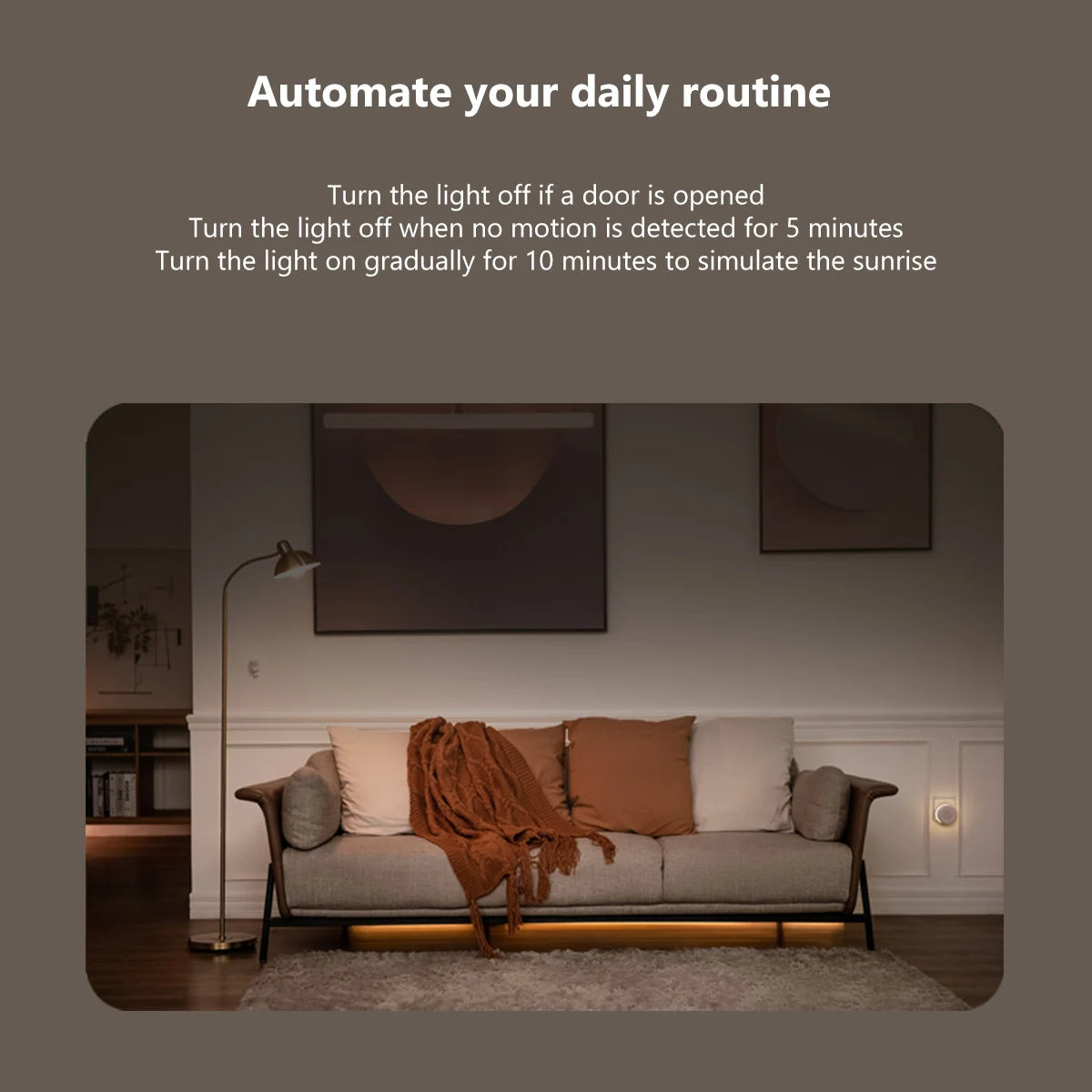 Ampoule Connectée Zigbee Aqara LED Bulb T1 - E27 - Blanc Réglable 2700K-6500K - HomeKit