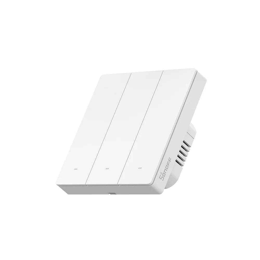 Interrupteur Mural Zigbee SONOFF ZBM5 - 1/2/3 Boutons - Avec ou Sans Neutre - Detach Relay - Format 80/86mm