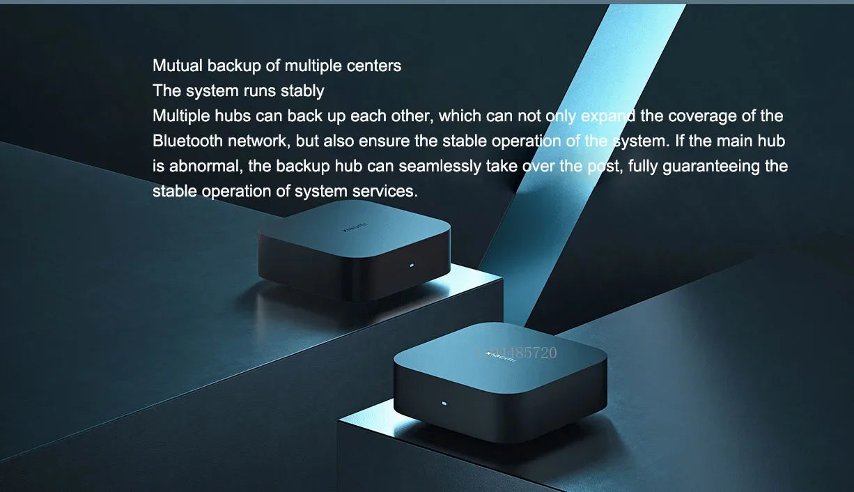 Passerelle Centrale Xiaomi Mi Home - Hub Bluetooth Mesh & WiFi 5 GHz - Port Ethernet