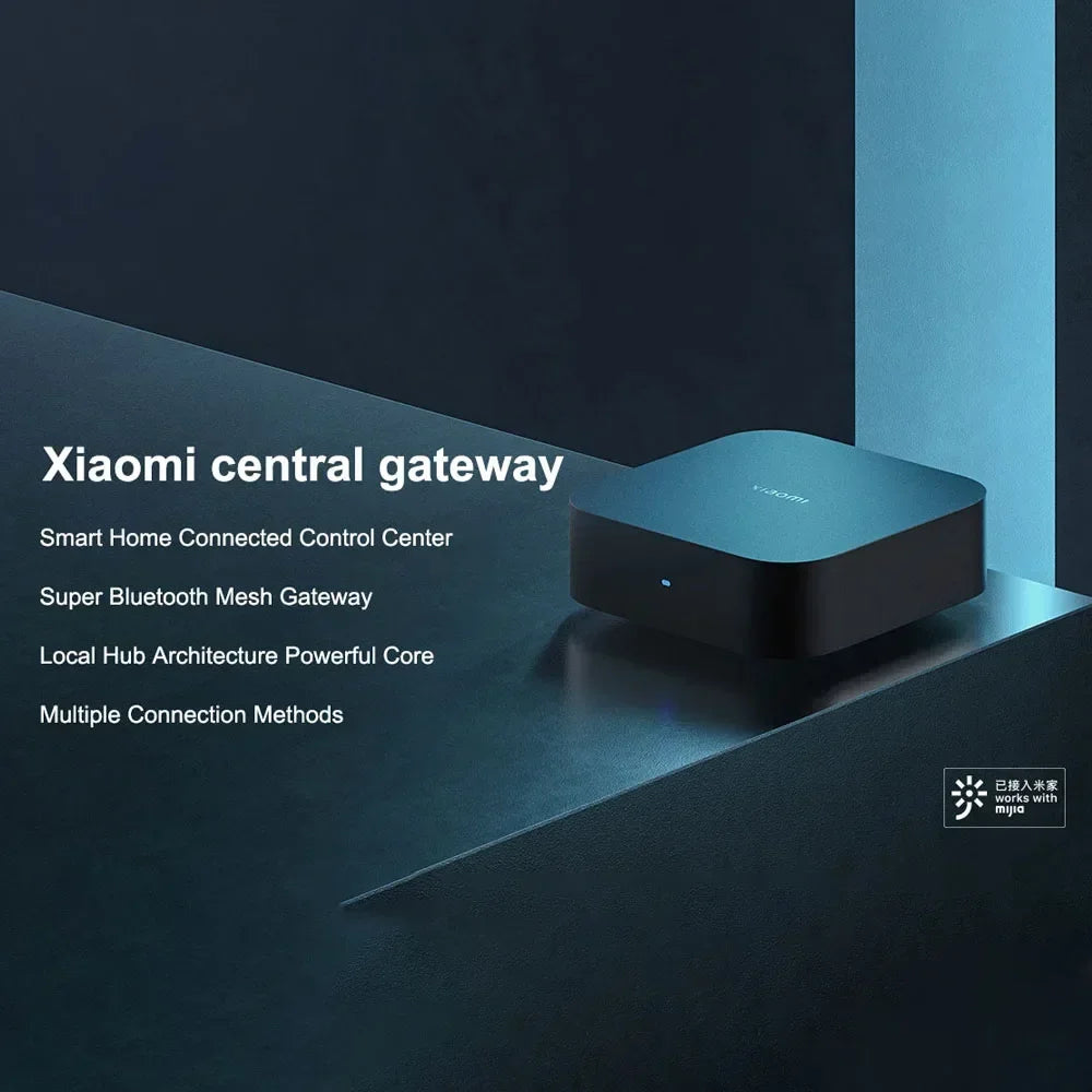 Passerelle Centrale Xiaomi Mi Home - Hub Bluetooth Mesh & WiFi 5 GHz - Port Ethernet