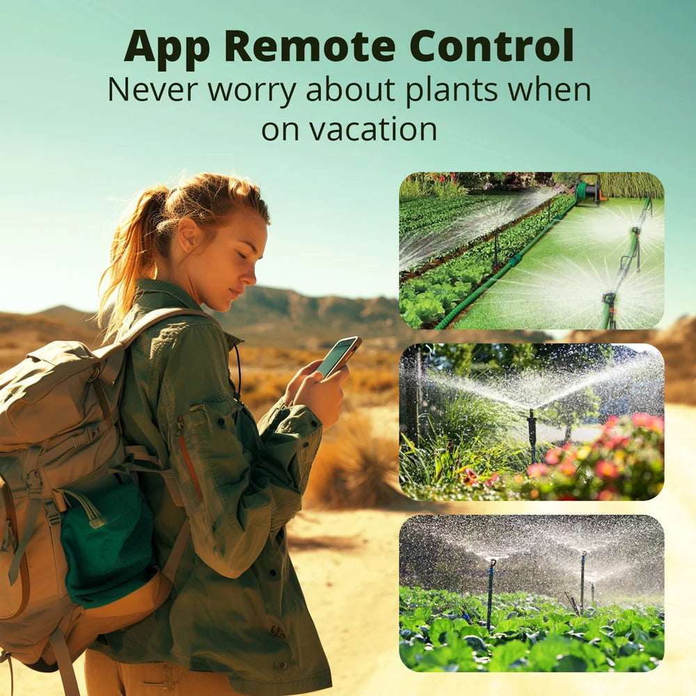 Vanne d'Arrosage Zigbee SONOFF SWV | Irrigation Auto | IP55 | Home Assistant