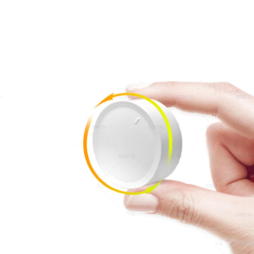 Bouton Rotatif Zigbee Smart Knob - Variateur & Scènes Sans Fil - Tuya & Zigbee2MQTT - IP55