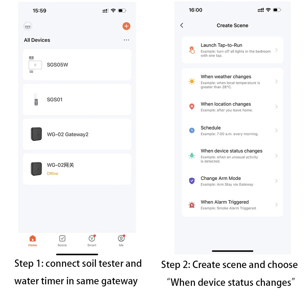 Capteur Sol Zigbee SGS01 - Humidité & Température Terre - Tuya & Home Assistant