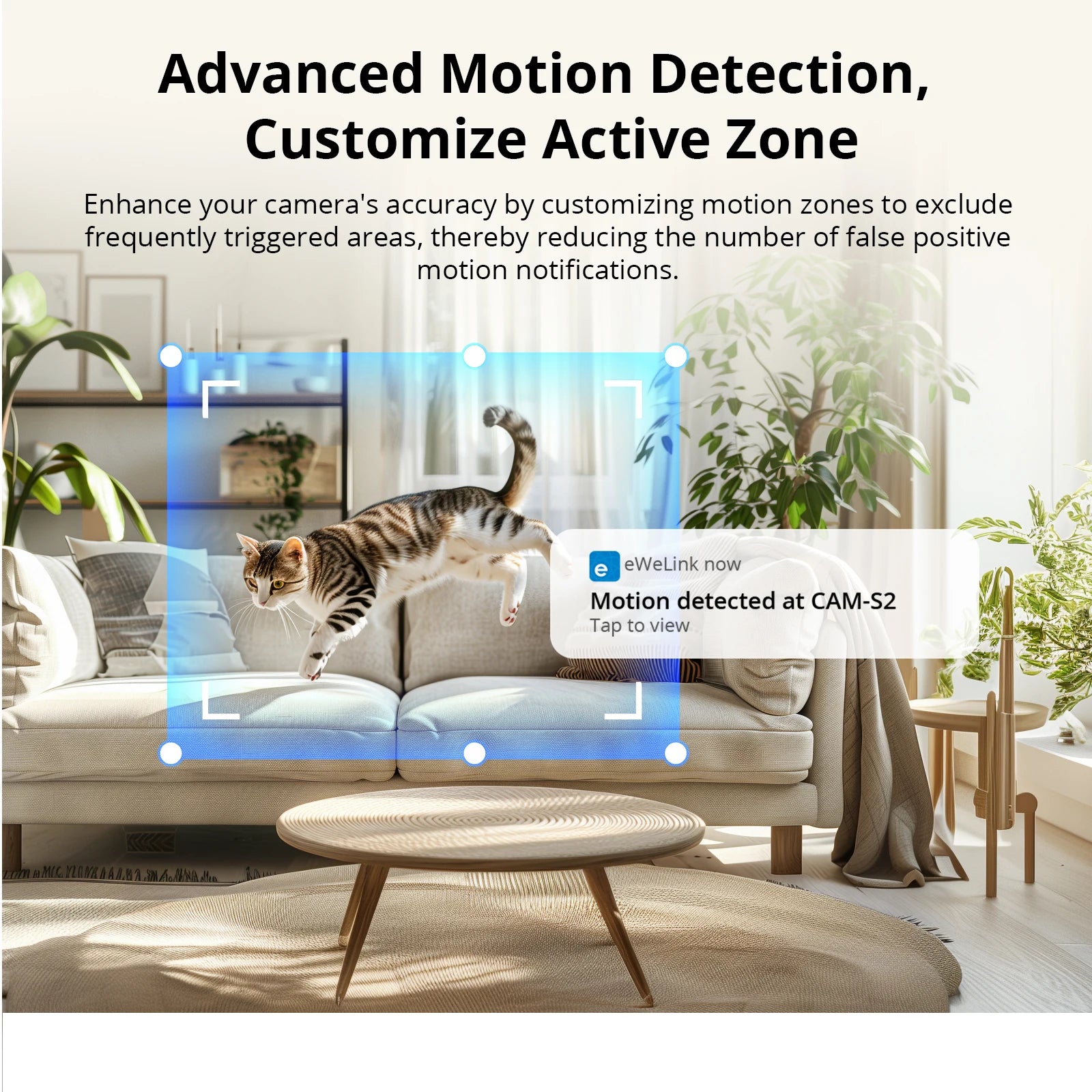 Camera Interieure WiFi SONOFF CAM Slim Gen2 - 1080P - Detection IA Humaine - Vision Nocturne - RTSP