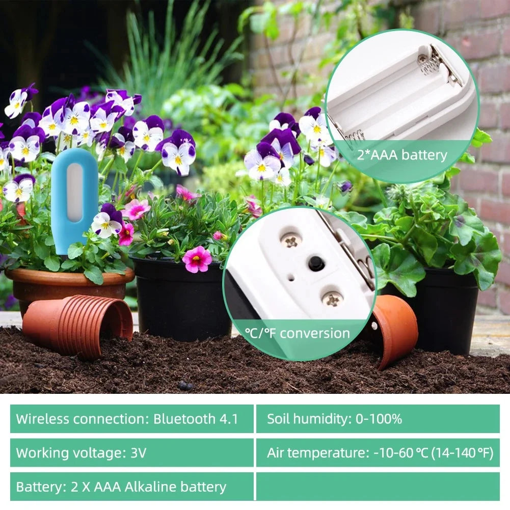 Capteur Sol Zigbee SGS01 - Humidité & Température Terre - Tuya & Home Assistant