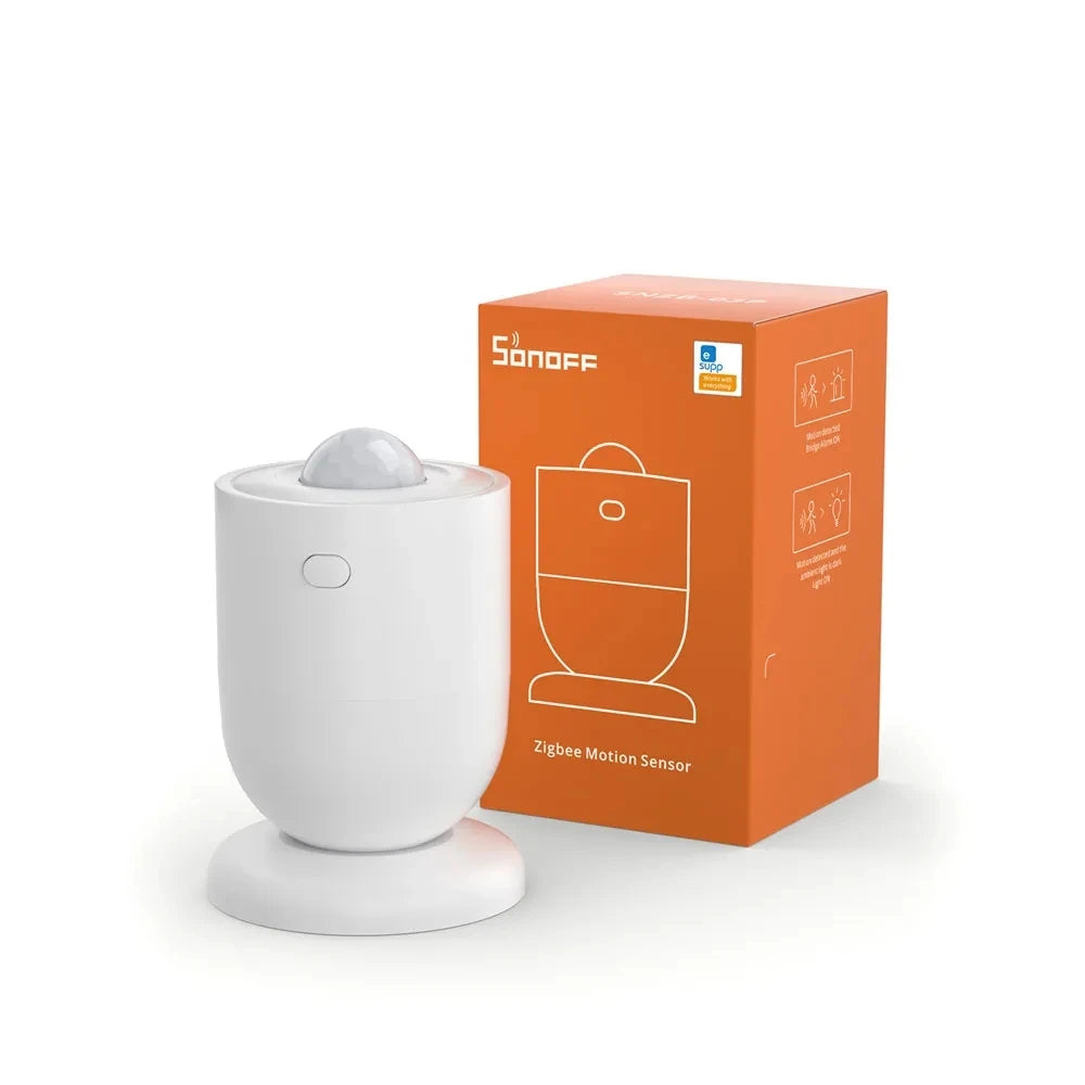 Détecteur de Mouvement Zigbee SONOFF SNZB-03P - PIR 110° - Capteur Luminosité - 3 ans