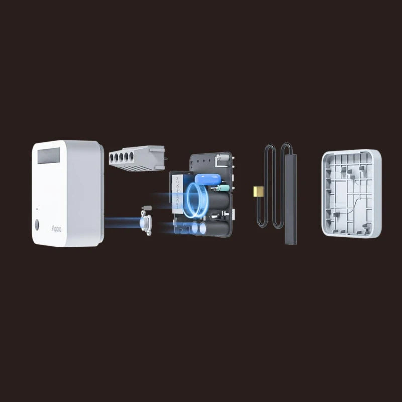 Micromodule Relais Aqara T1 Zigbee 3.0 - 1 Canal - Avec ou Sans Neutre - Apple HomeKit
